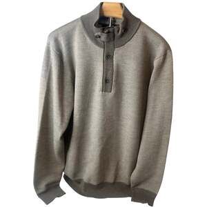 Orvis 100% Merino Wool Mock neck pullover sweater mens sz M